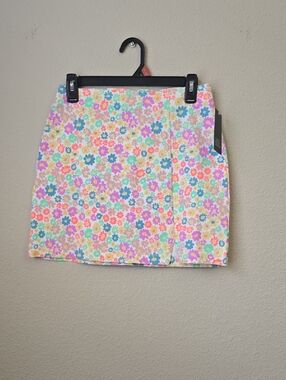 wild fable Pastel Multicolor Floral Mini Skirt